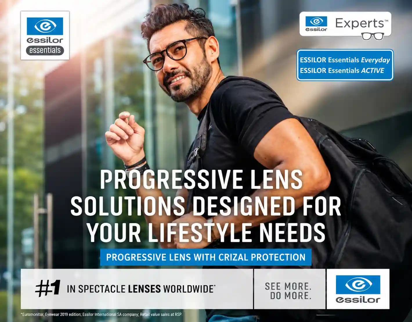 ESSILOR CRIZAL ESSENTIAL PLUS - DIGITAL PROGRESSIVE LENS